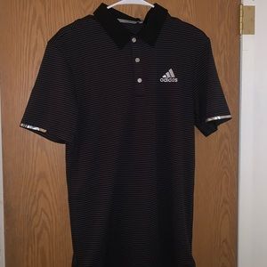 TWO GOLF ADIDAS MENS SHIRTS Sz SMALL